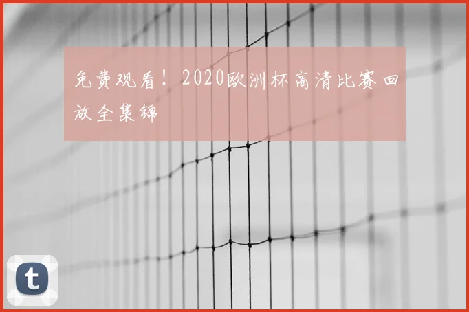 免费观看！2020欧洲杯高清比赛回放全集锦